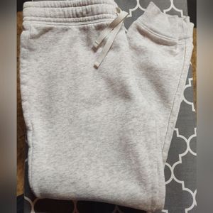 Athletic Works girls light gray sweatpants size large (10-12) plus